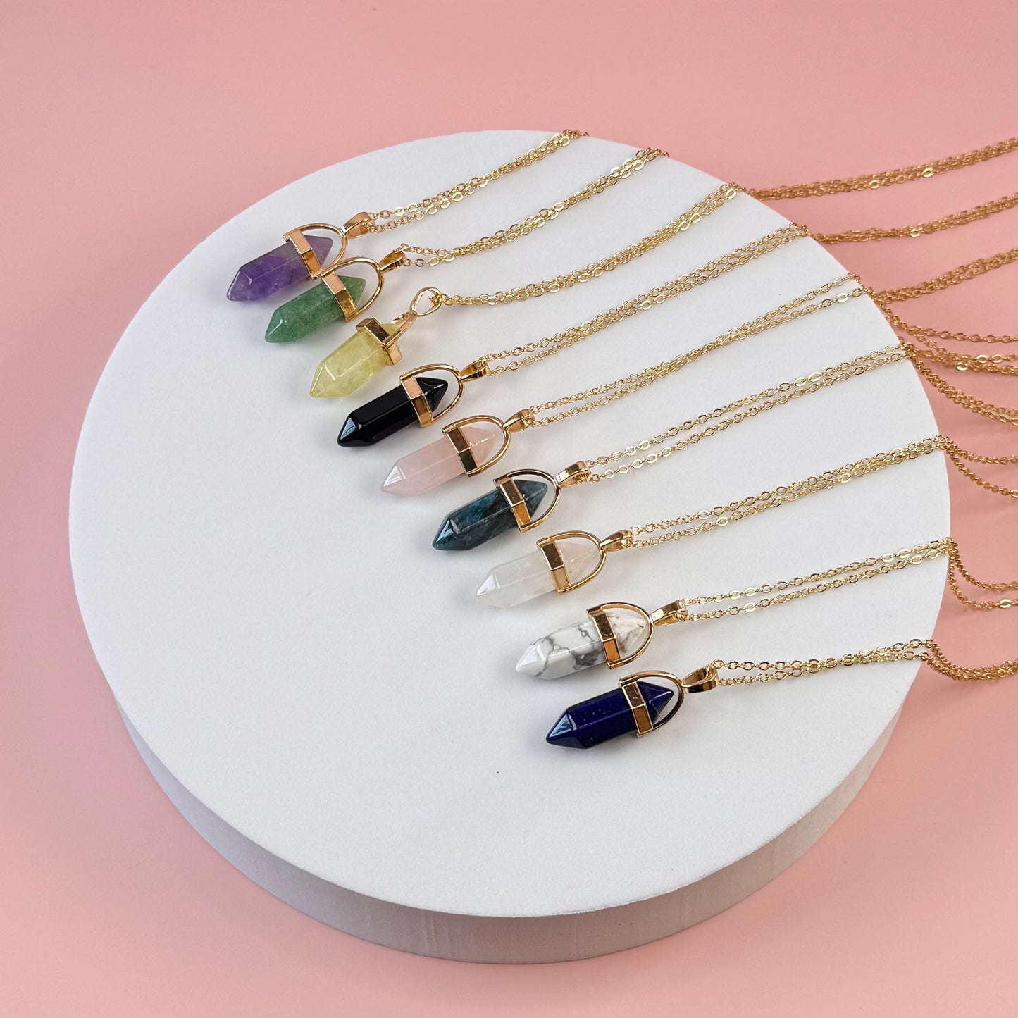 Colliers “Gemmes de l’Âme” – Talismans de Lumière