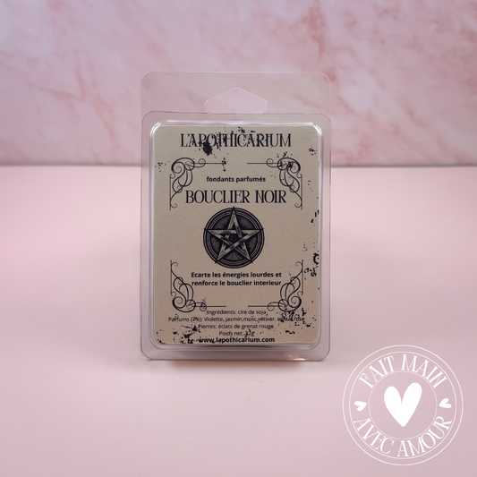 Bouclier Noir – Fondants parfumés protecteurs
