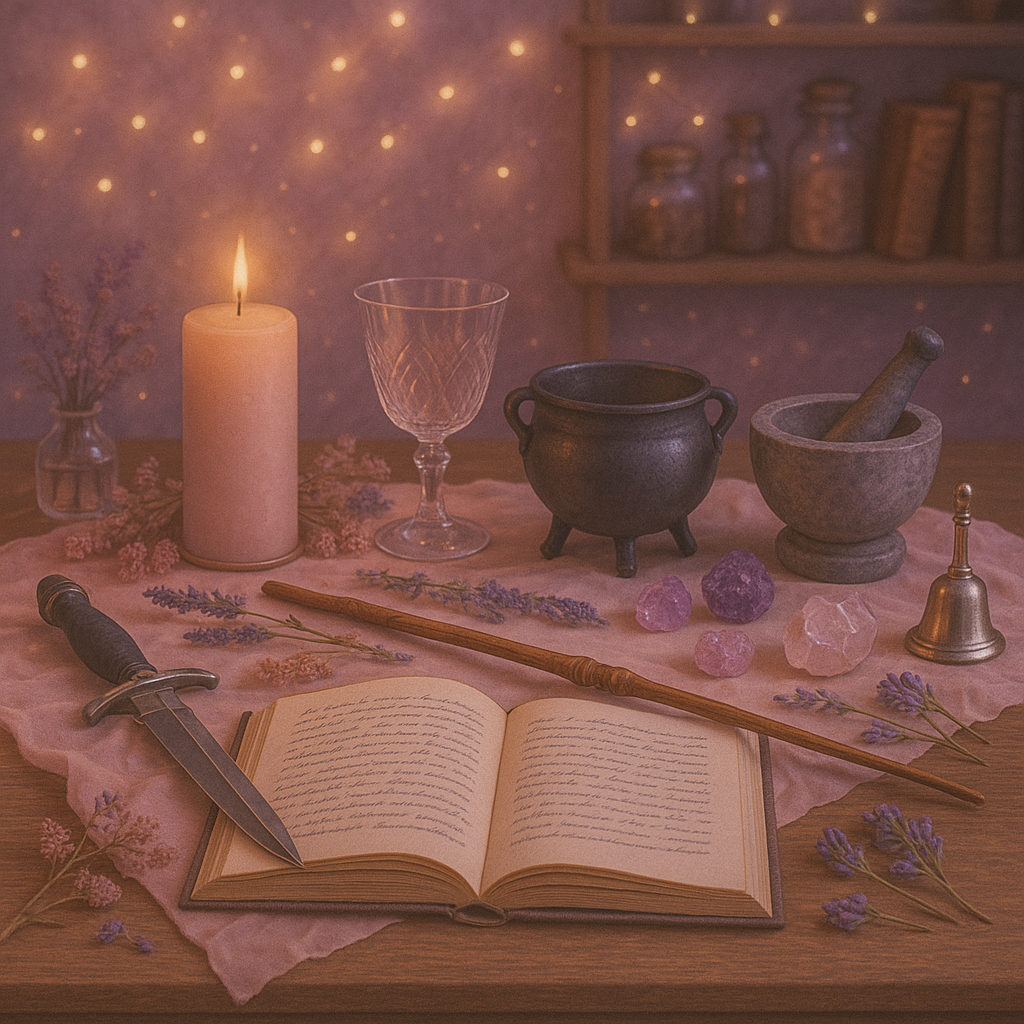 Les bases de la sorcellerie - La panoplie de la sorcière