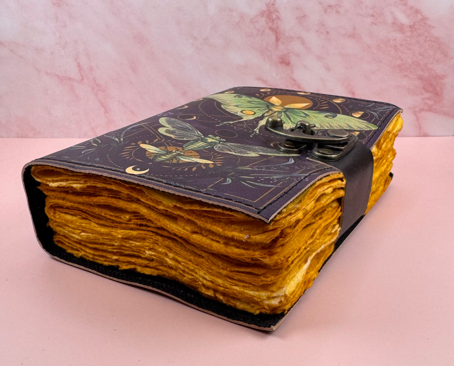 Carnets en cuir vieilli – Grimoire, Livre des Ombres ou compagnon du quotidien