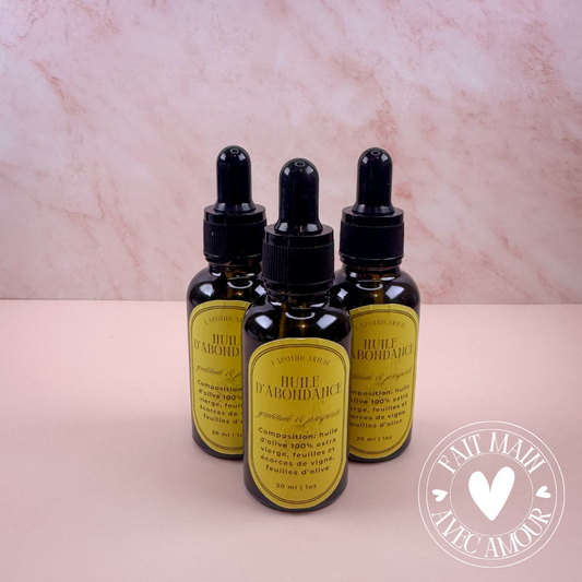 Huile artisanale d’Abondance – 30 ml